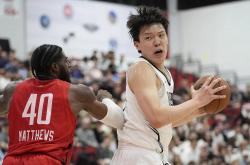 102-83！杨瀚森夏聯(lián)4战数据全面，篮板创NBA个人纪录助队大胜