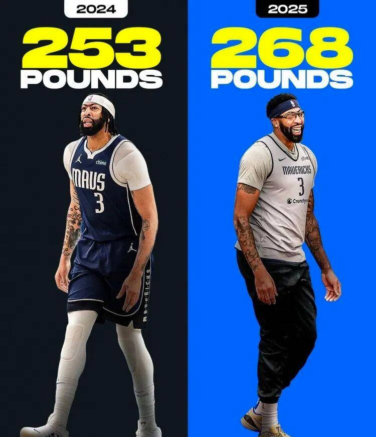 安东尼-戴维斯体态引起争议